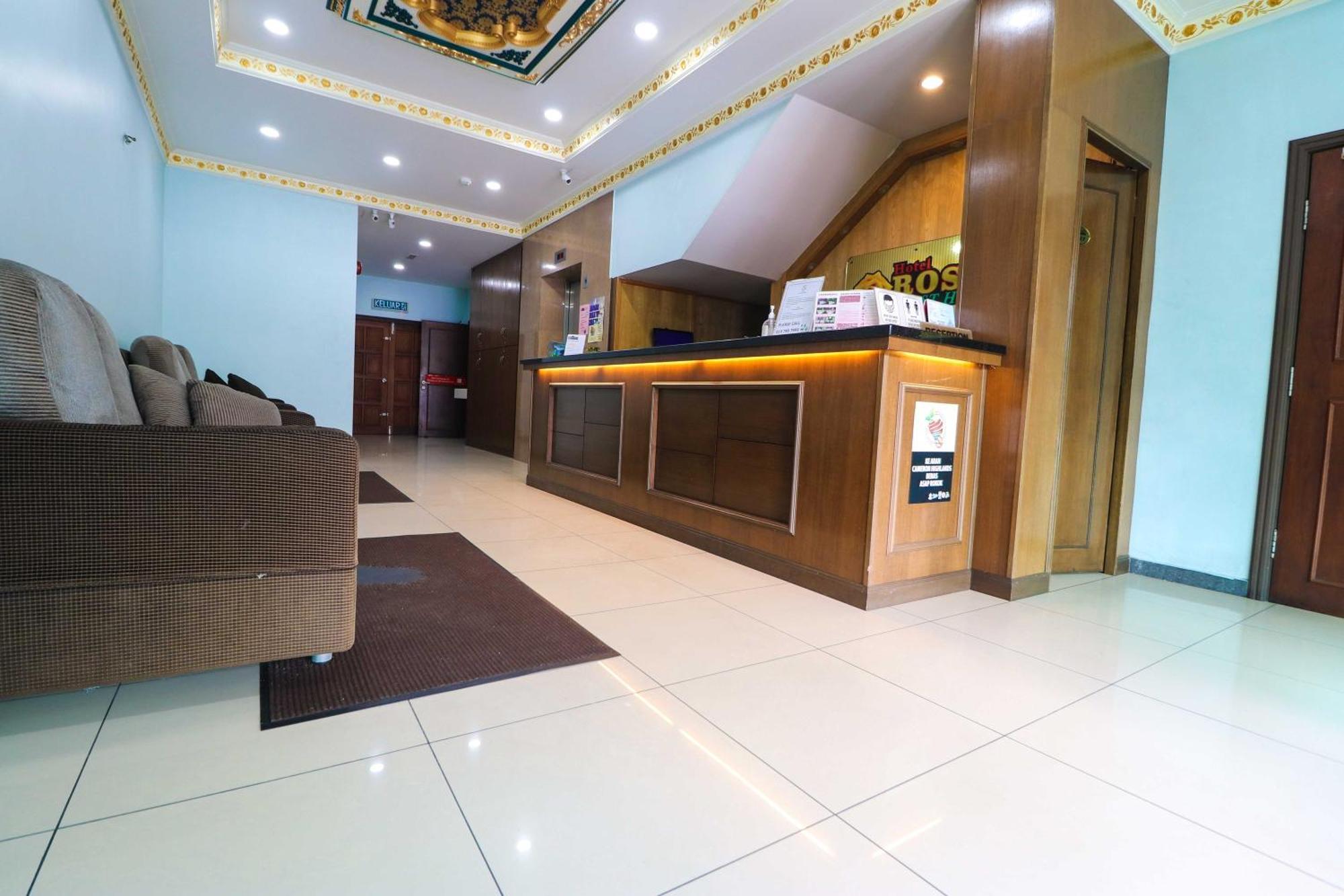 Hotel Rose Crest Hill Tanah Rata Buitenkant foto